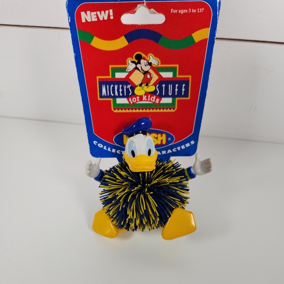 Vintage '95 Disney Mickey's Stuff Donald Duck Koosh Ball - New Old Stock - Picture 2 of 6